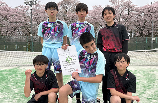 男子B 2位