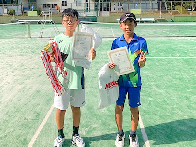 男子6年生の部シングルス