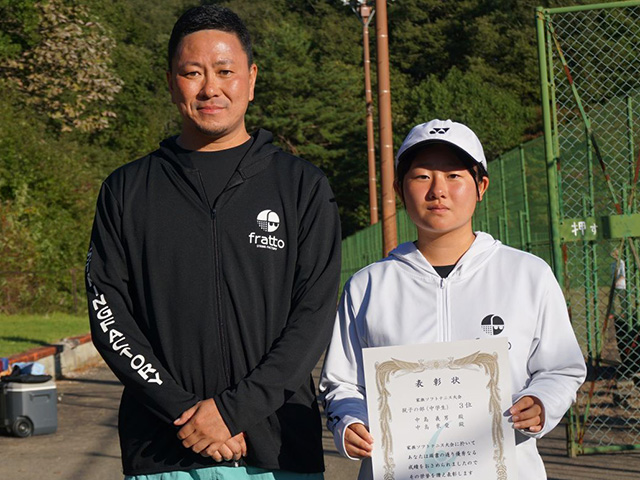 親子の部(中学生)3位