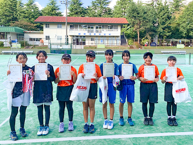 女子の部入賞者