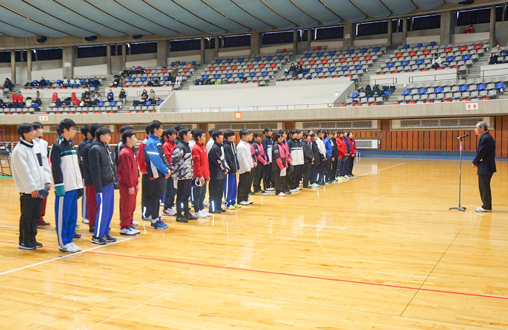 第31回盛岡市中学生選抜室内ソフトテニス大会の結果