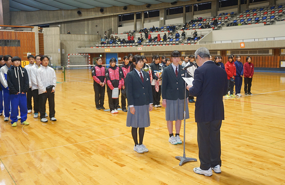 令和7年度盛岡市ソフトテニス協会特別賞表彰について