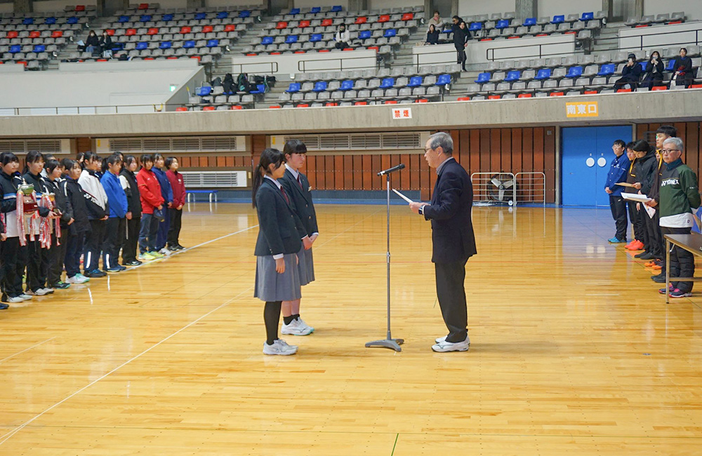 令和7年度盛岡市ソフトテニス協会特別賞表彰について